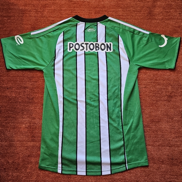 Atletico Nacional Colombia Soccer Adidas Home Jersey 2009-2010 Size Large RARE - Picture 2 of 10